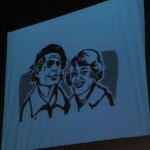 Peter und Ettie Gingold (Illustration Thilo Weckmüller; Werkstatt uah!; Mainz)